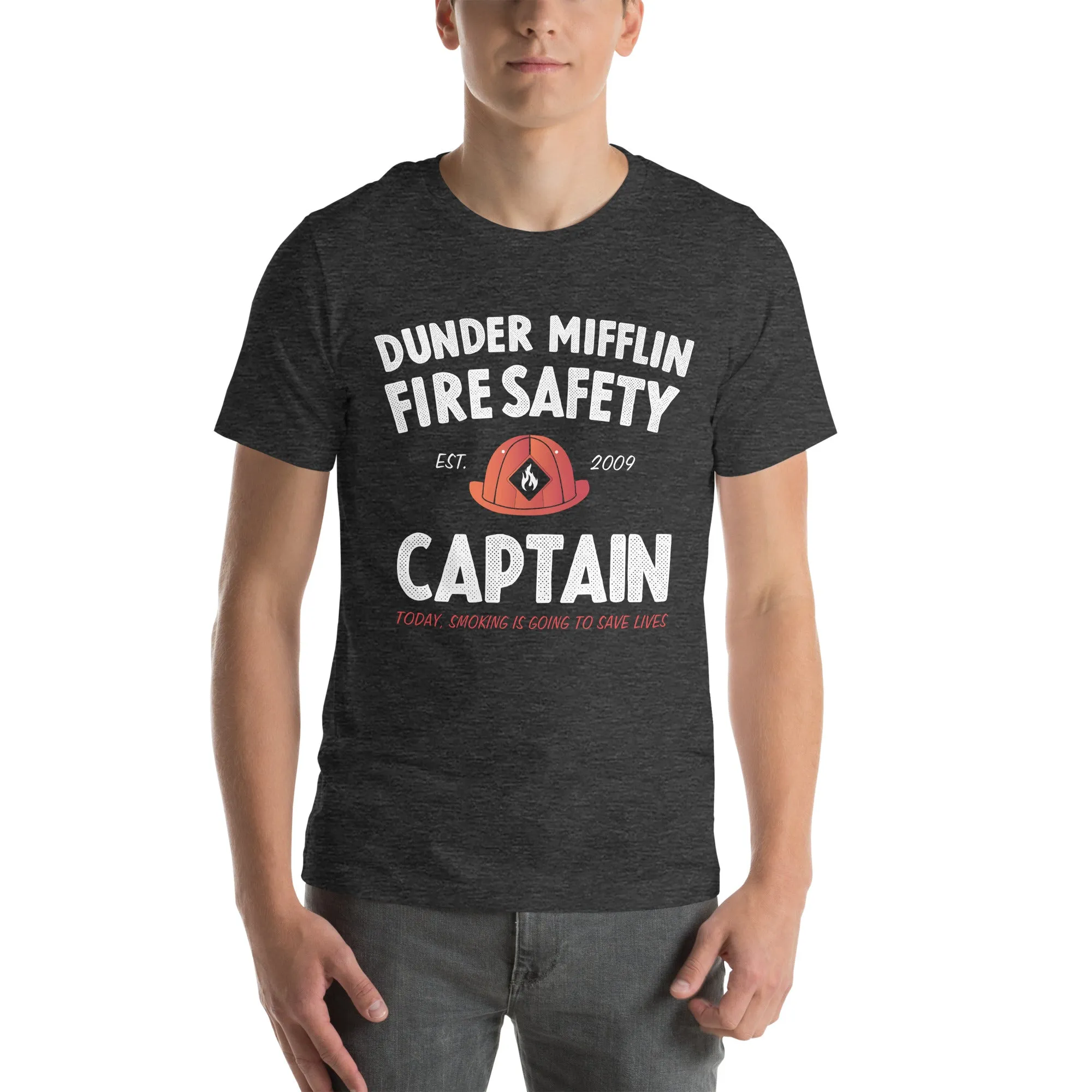 Dunder Mifflin Fire Safety Captain - Unisex T-Shirt