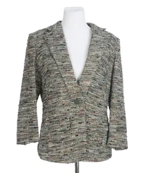 Escada Multicolor Wool Jacket sz 6