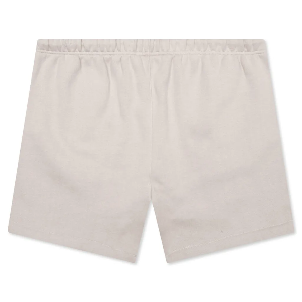 Essentials Sweatshort - Silver Cloud