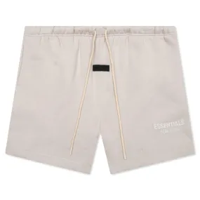 Essentials Sweatshort - Silver Cloud