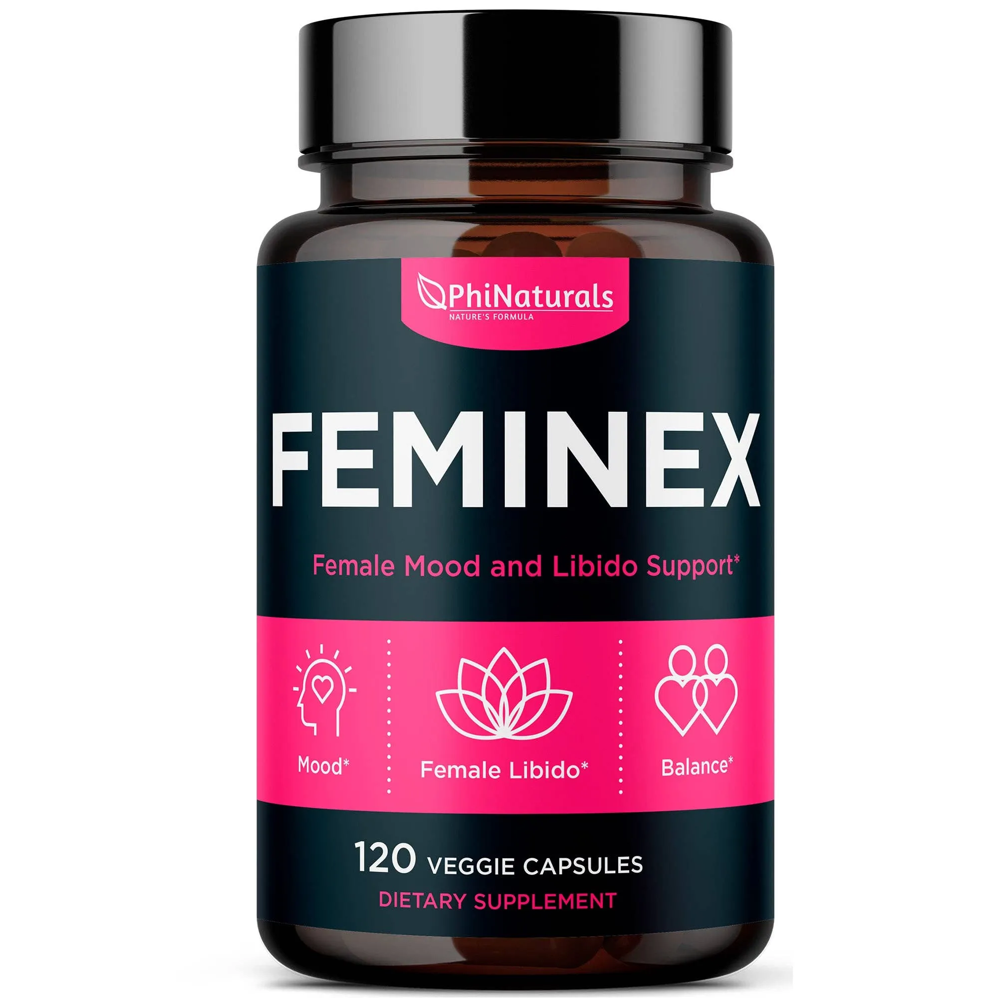 Excel Nutritionals LLC DBA Phi Naturals - Feminex Female Libido Enhancer: 1-Pack