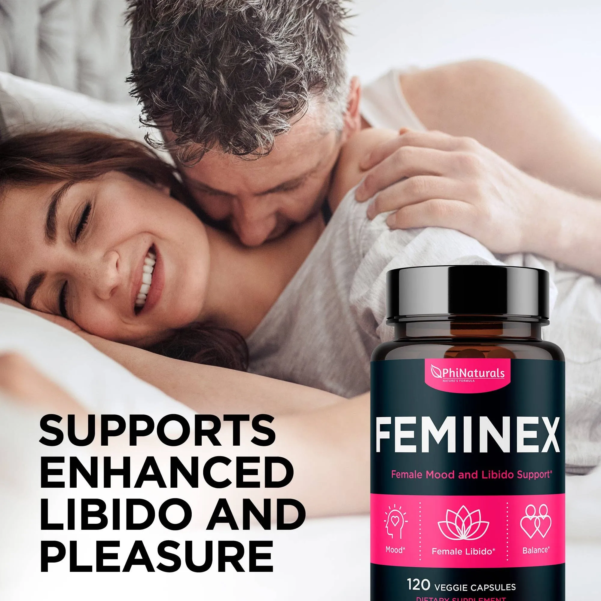 Excel Nutritionals LLC DBA Phi Naturals - Feminex Female Libido Enhancer: 1-Pack