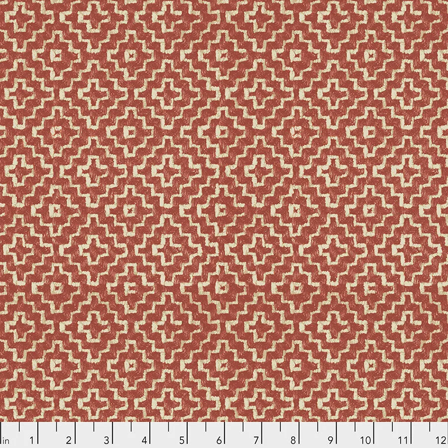 Fabric LINDEN, Spice, from Cashmere Collection, Sanderson, for Free Spirit, PWSA015.SPICE