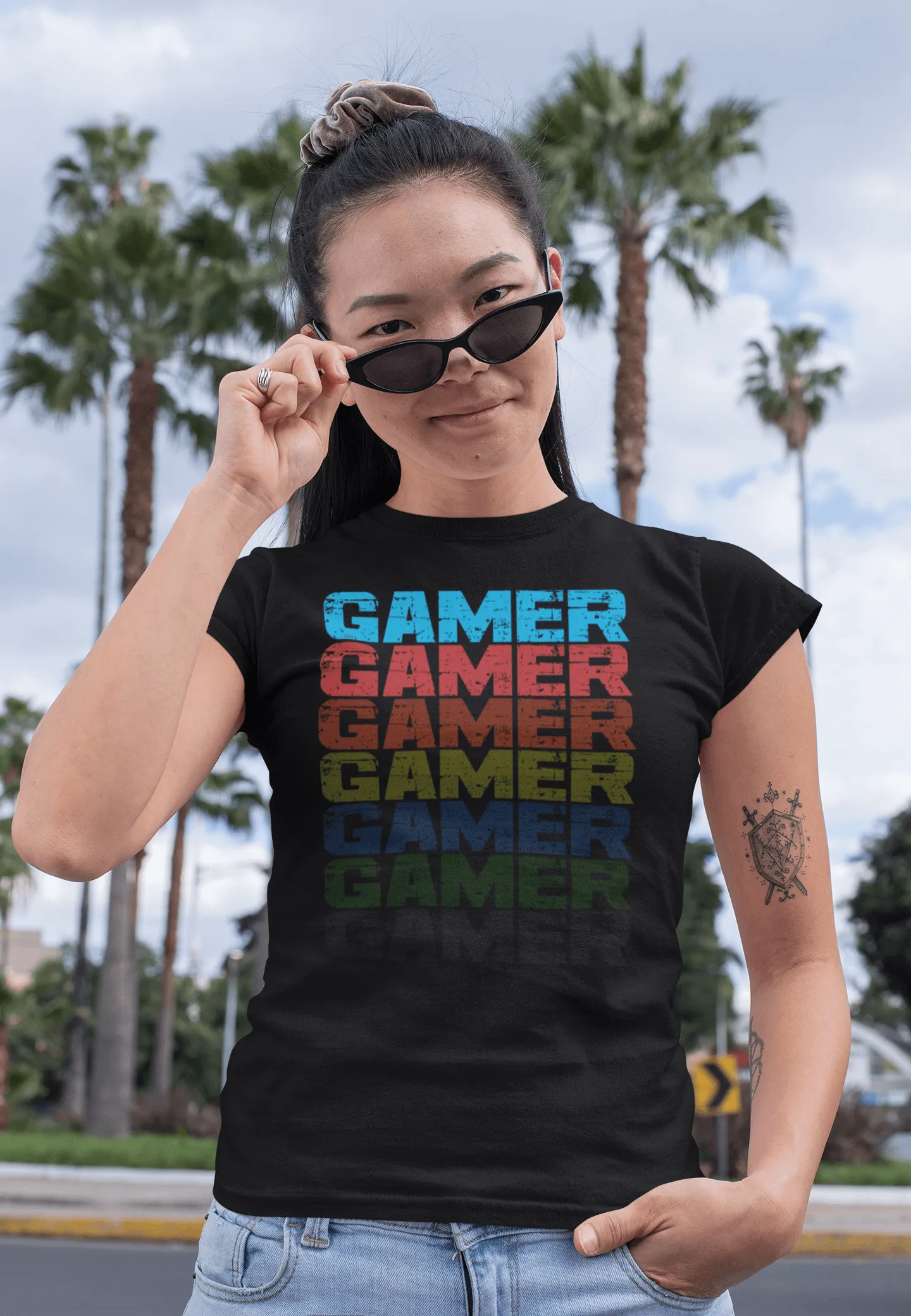 Faded Out Gamer Tee