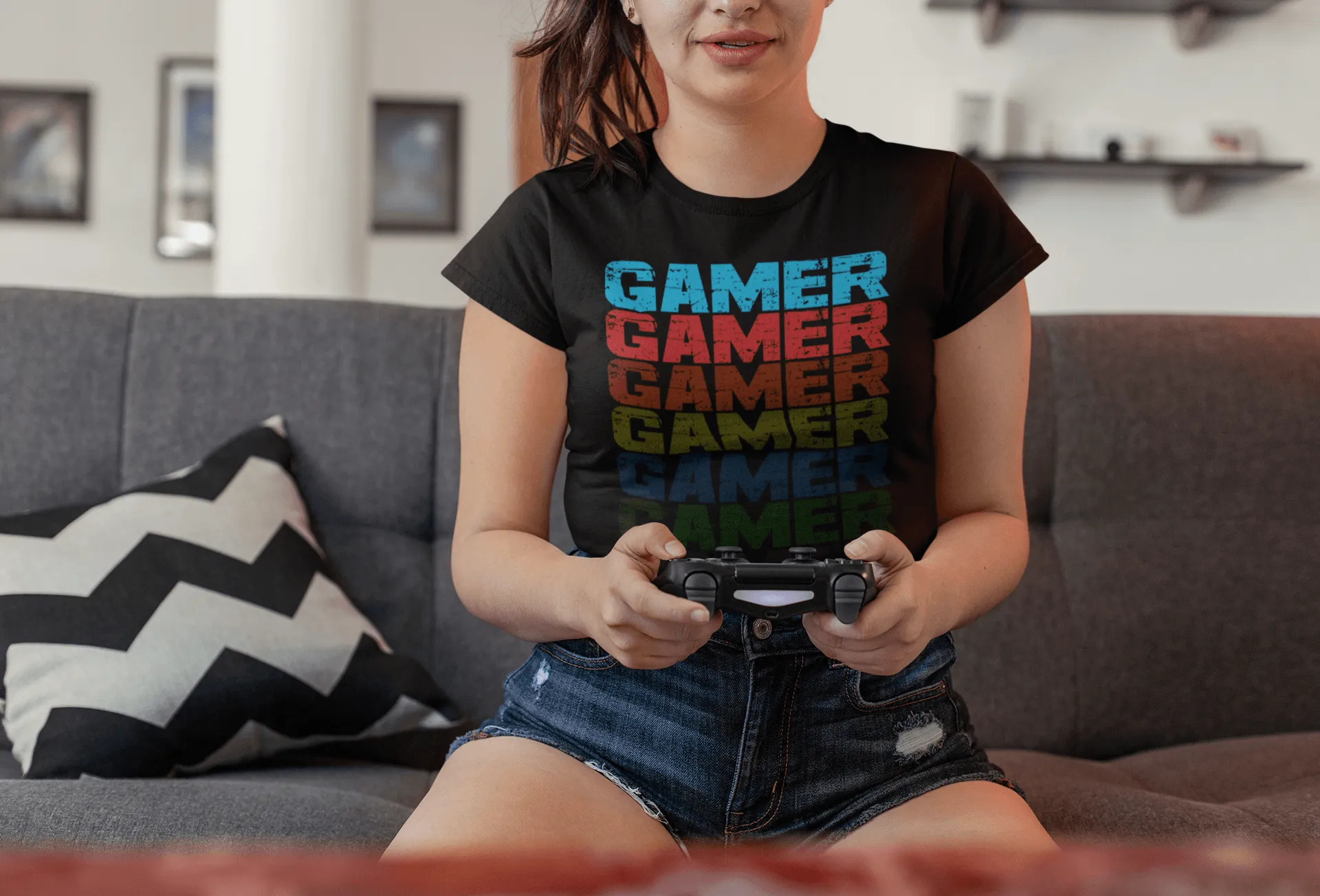 Faded Out Gamer Tee