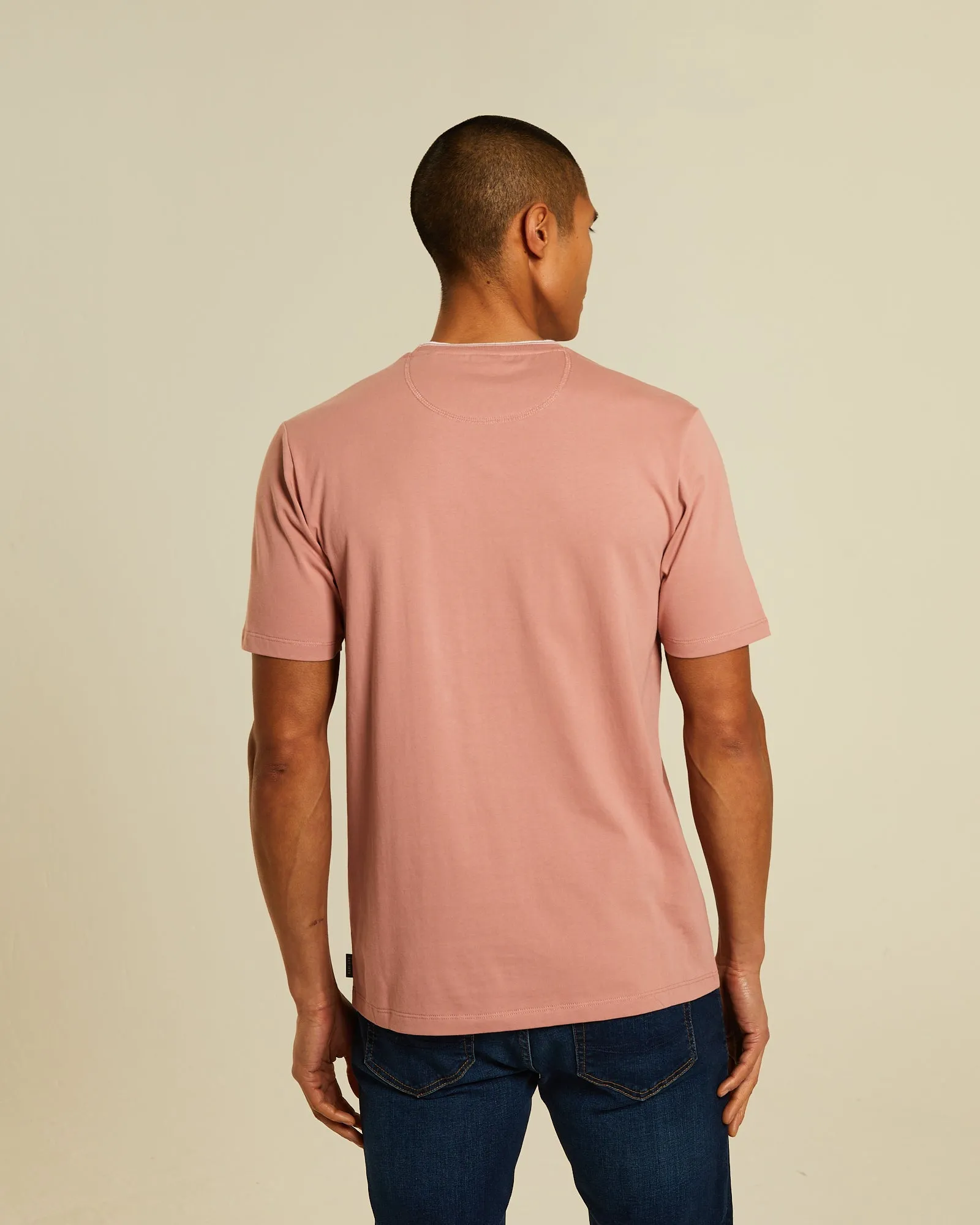 Faisel Tee Plaster Pink