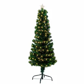 Fibre Optic Tree Slim with Warm White LEDs (1.5m)