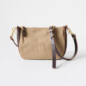 Field Tan Canvas Medium Crossbody Bag