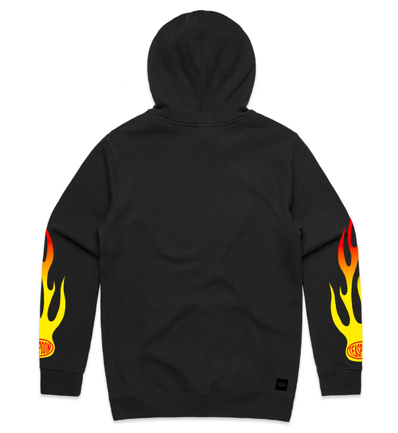 Flammes Elipse [ Unisex Hoody ] Black