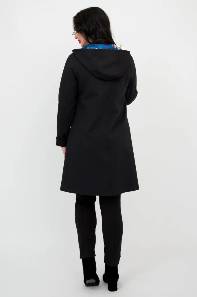 Florence Coat, Black, Modal