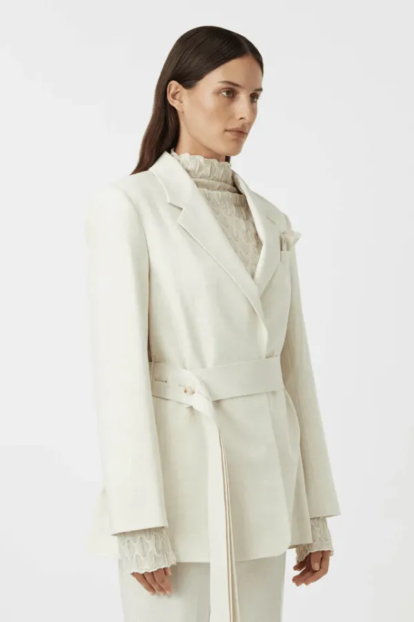 Floris Blazer Ivory Marle