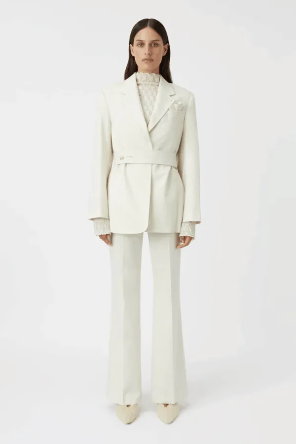 Floris Blazer Ivory Marle