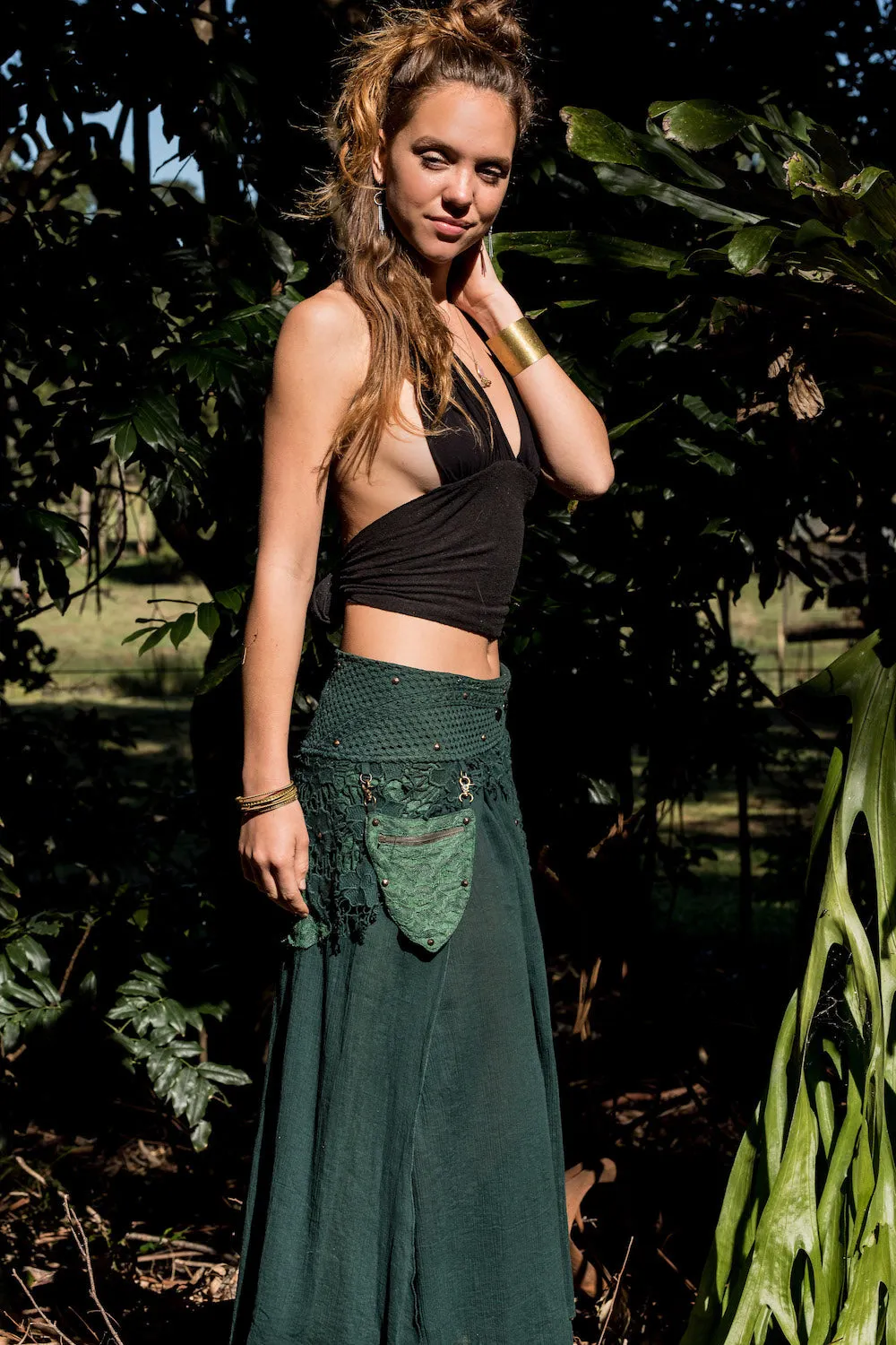 FOREST SKIRT GREEN