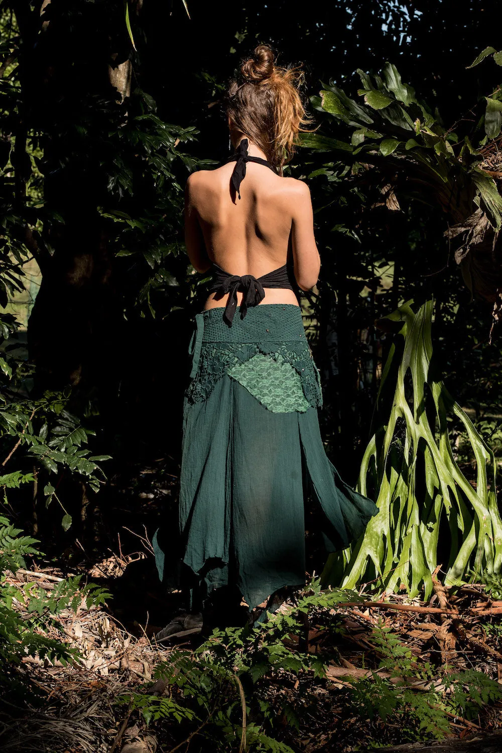 FOREST SKIRT GREEN