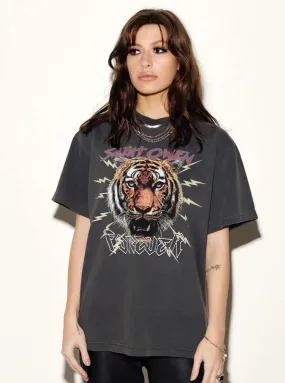 FOREVER TIGER TEE | Vintage Black