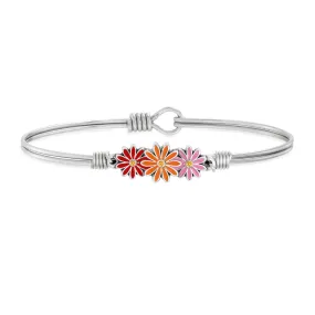 Gerbera Daisies Bangle Bracelet