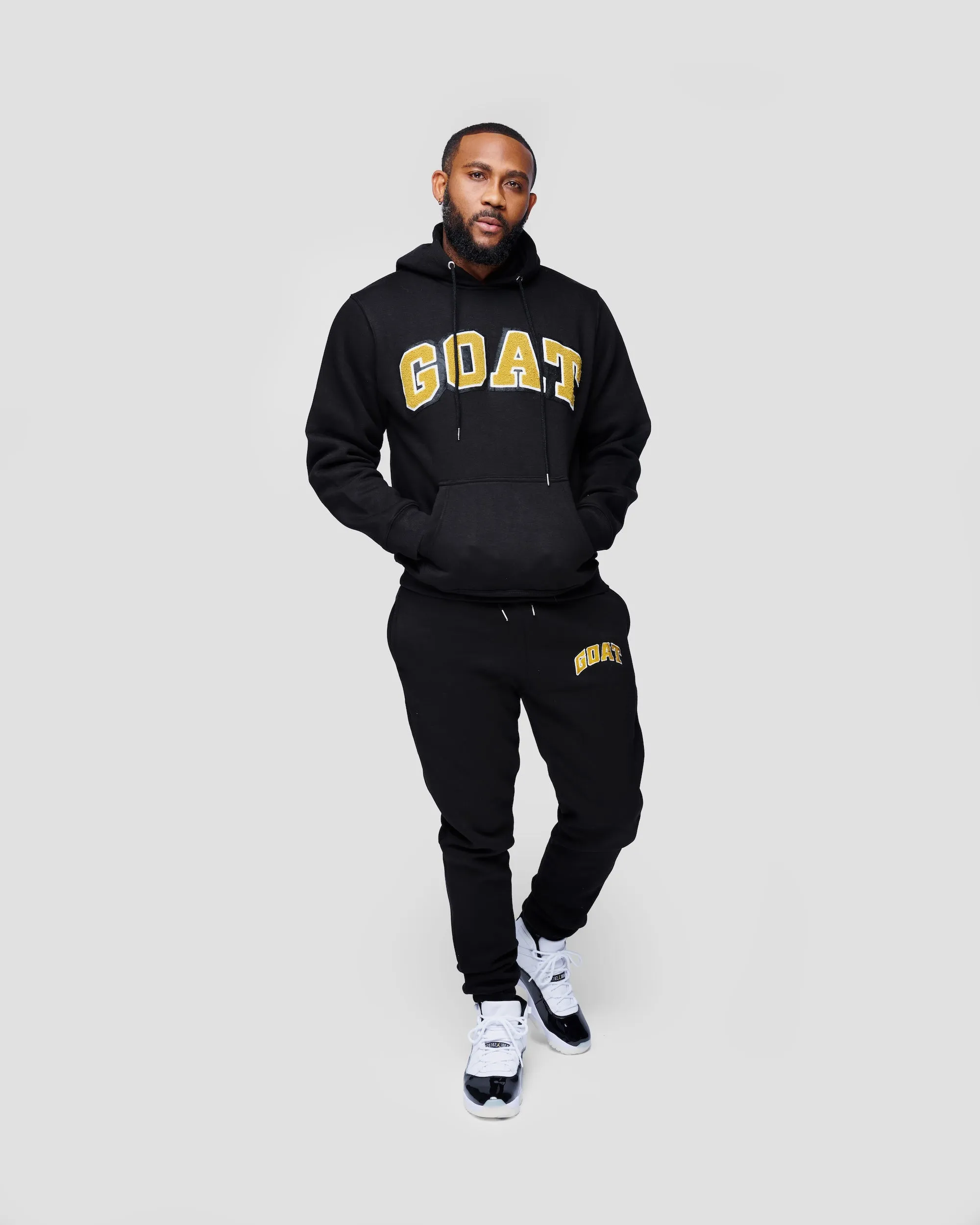 GOAT Arch Chenille Sweatsuit (Gratitude/ DMP Black)