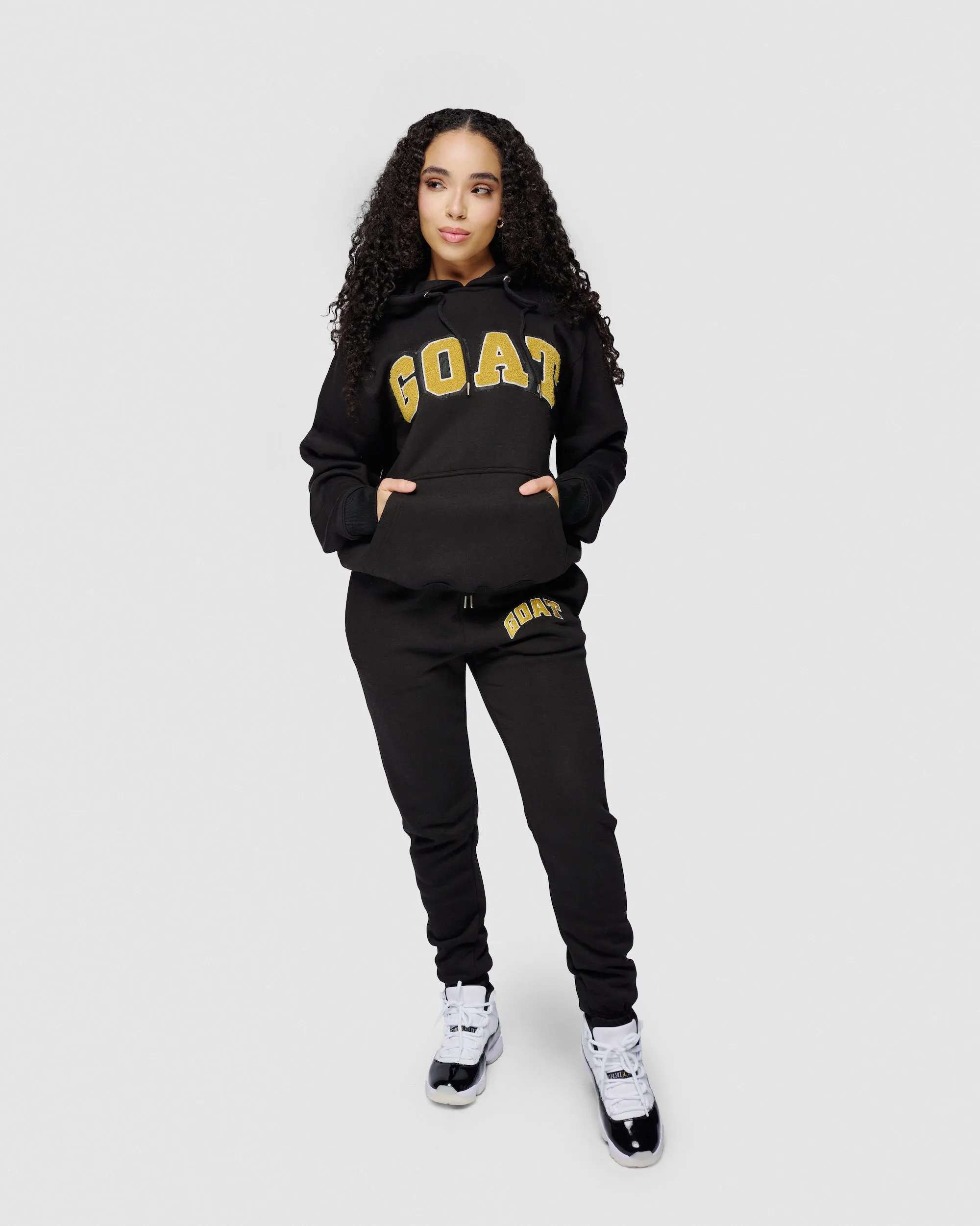 GOAT Arch Chenille Sweatsuit (Gratitude/ DMP Black)