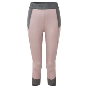 Goldhill 125 Zoned 3/4 Leggings - Twilight Mauve/Ash