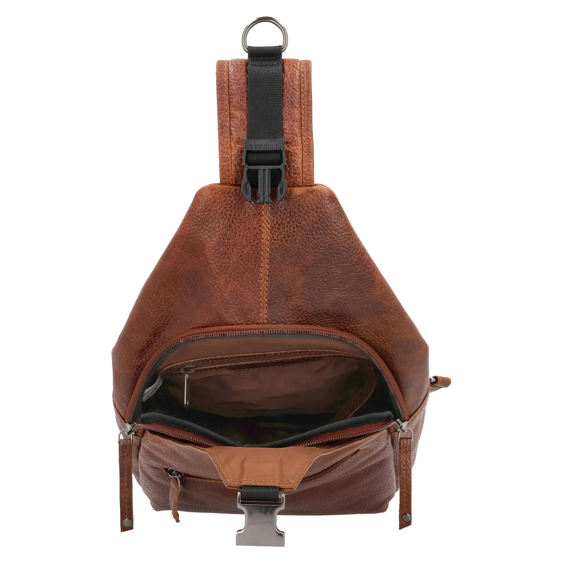 Grayson Concealed Carry Buffalo Leather Sling Bag