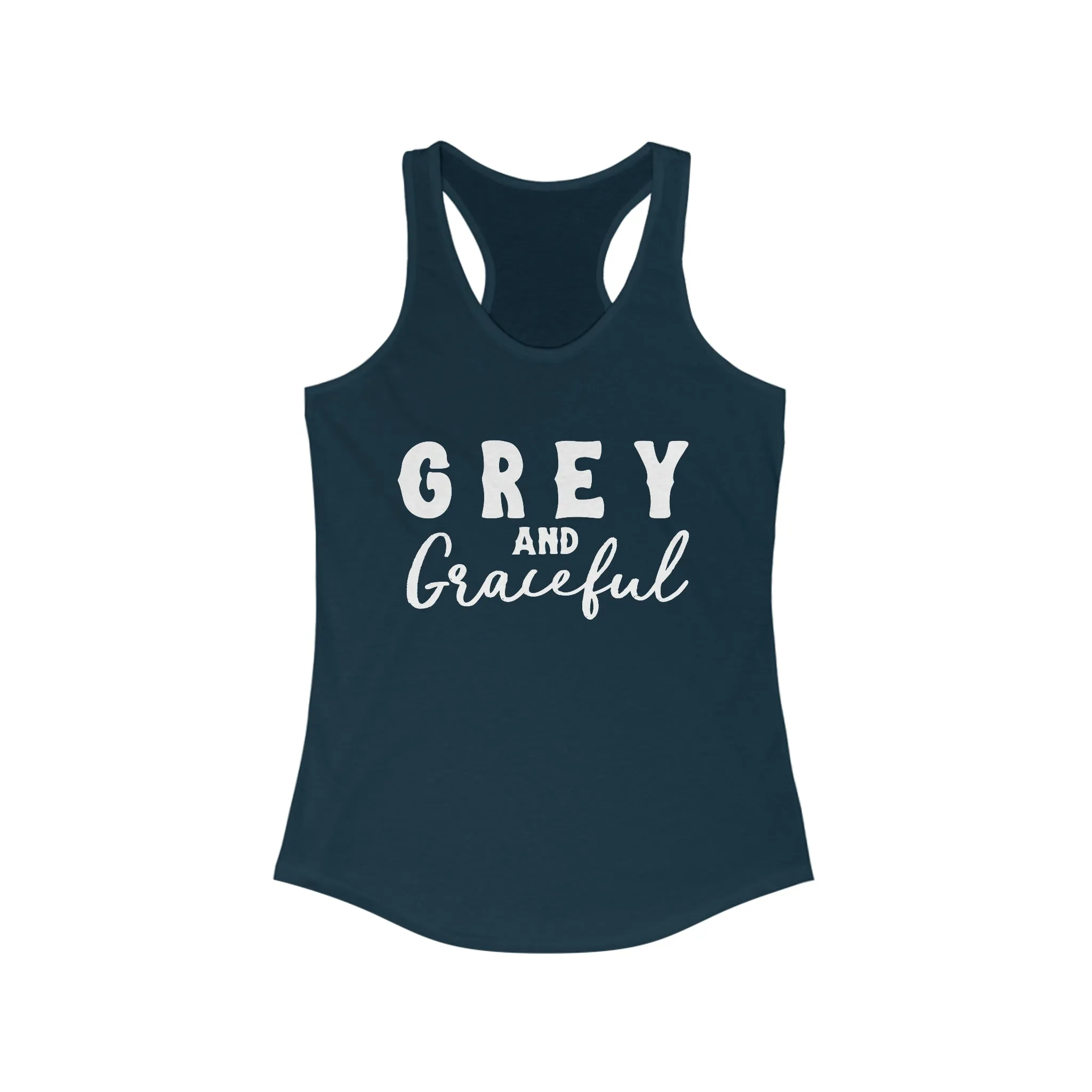 Grey & Graceful Racerback Tank