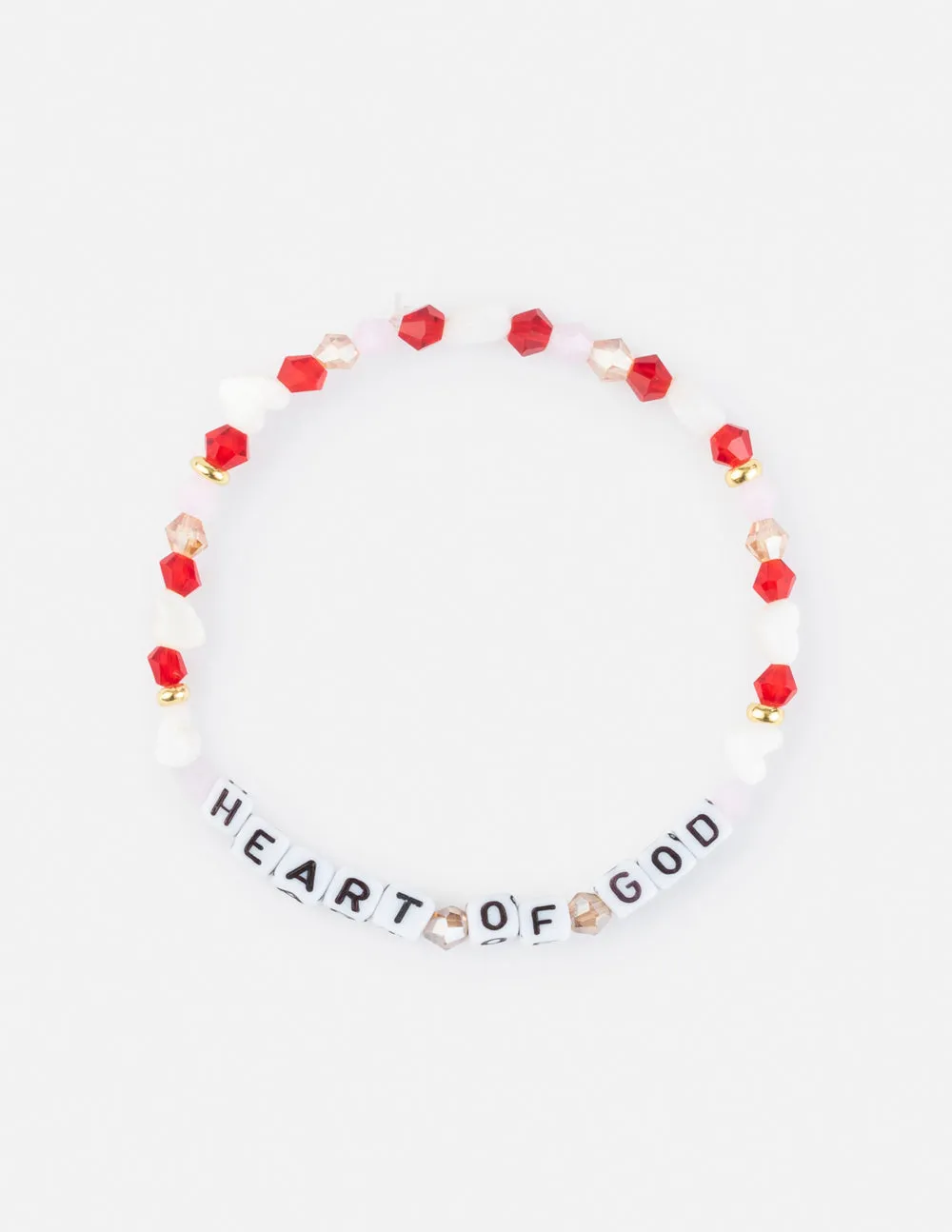 Heart of God Letter Bracelet