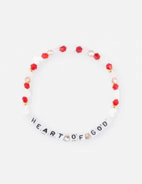 Heart of God Letter Bracelet