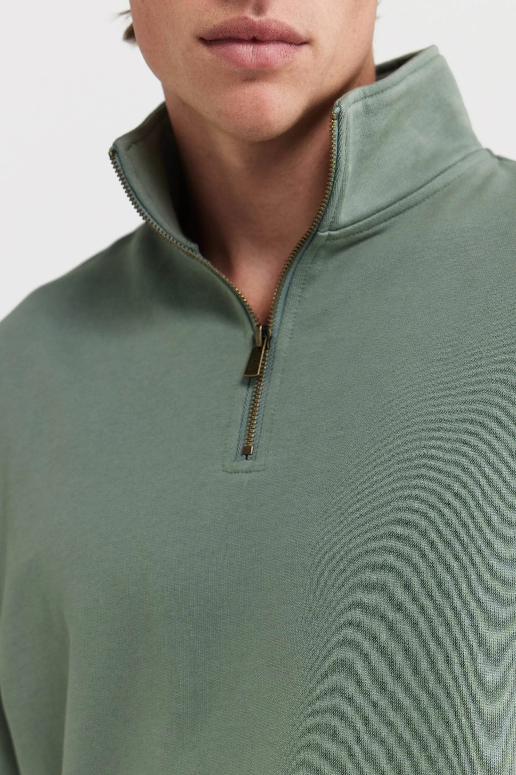 Henderson Quarter Zip Olive