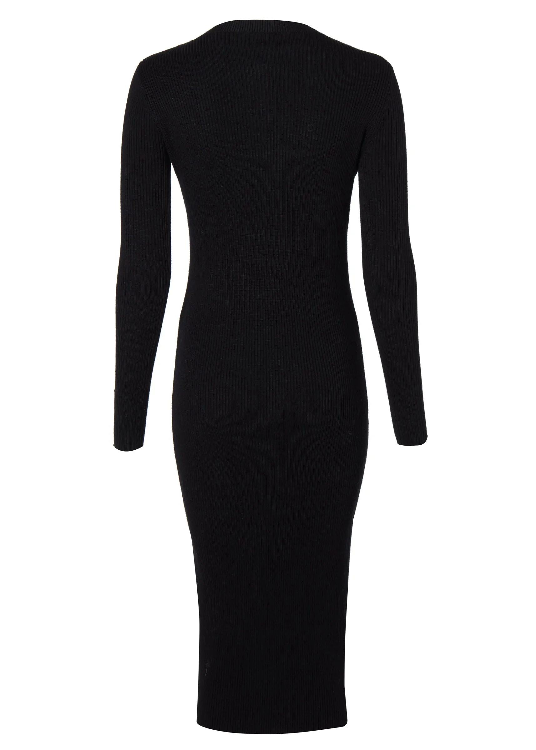 Hepburn Midi Dress (Black)