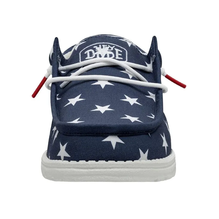 'Hey Dude' Men's Wally Patriotic - American Flag