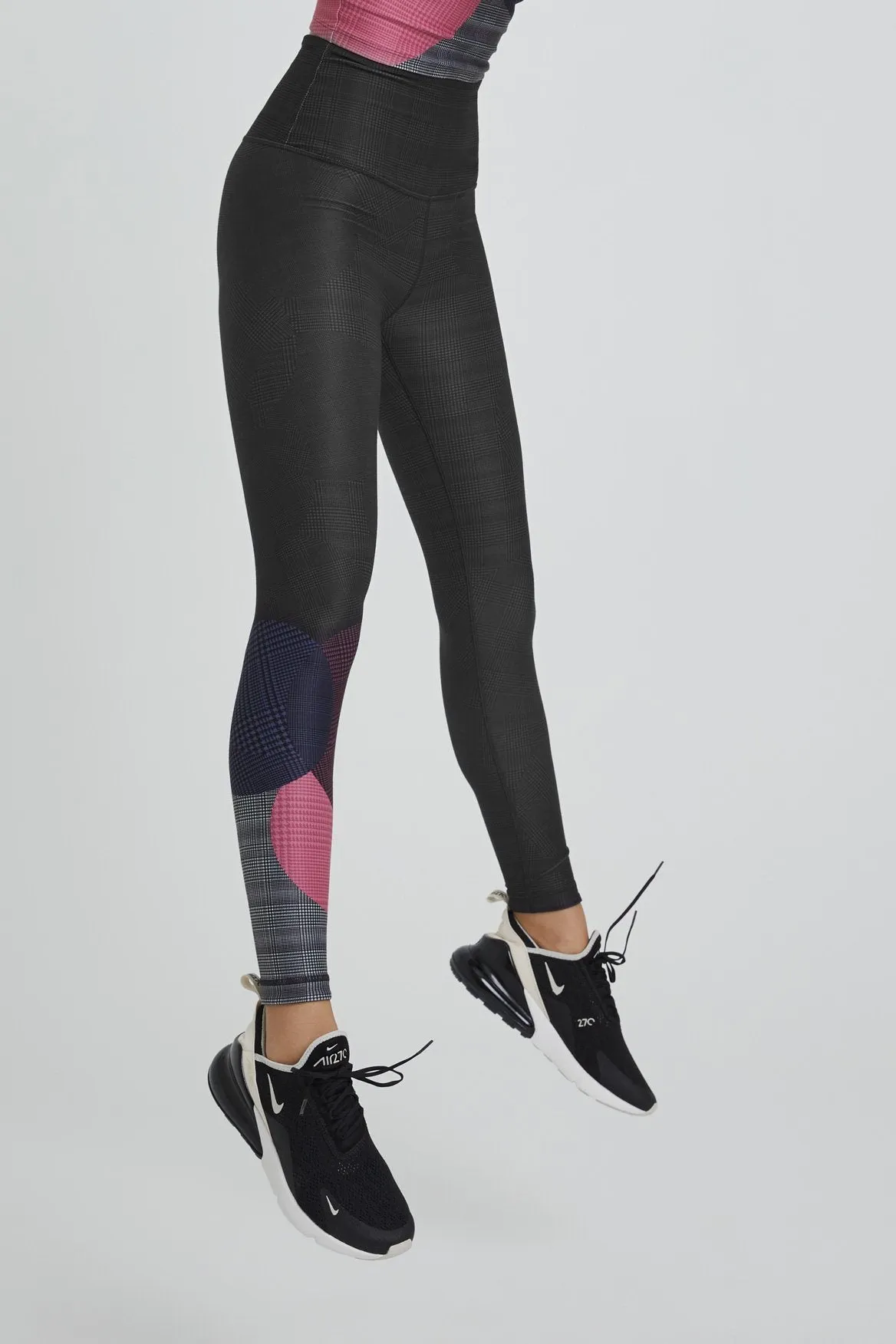 High Waist Leggings Charcoal Topsy Turvy