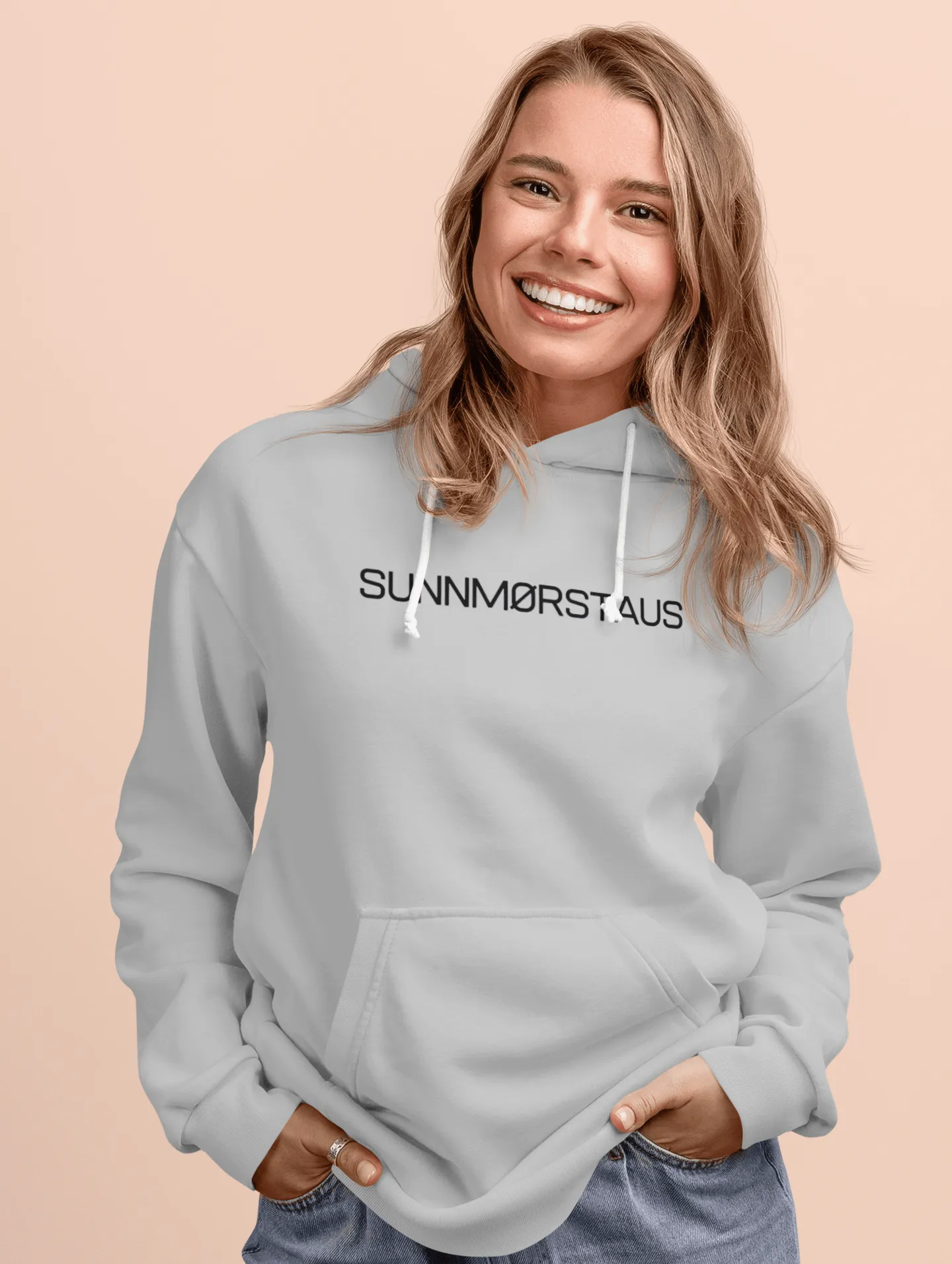 Hoodie -   hettegenser - SUNNMØRSTAUS - restesalg