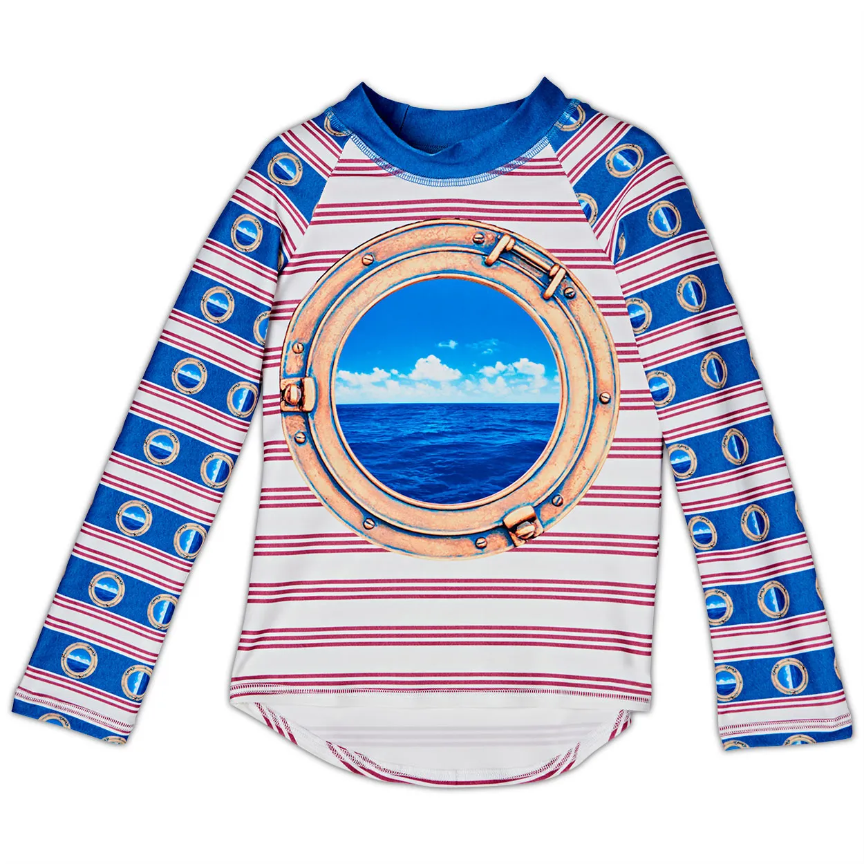 Horizon Long Sleeve Rash Guard Top UPF 50 