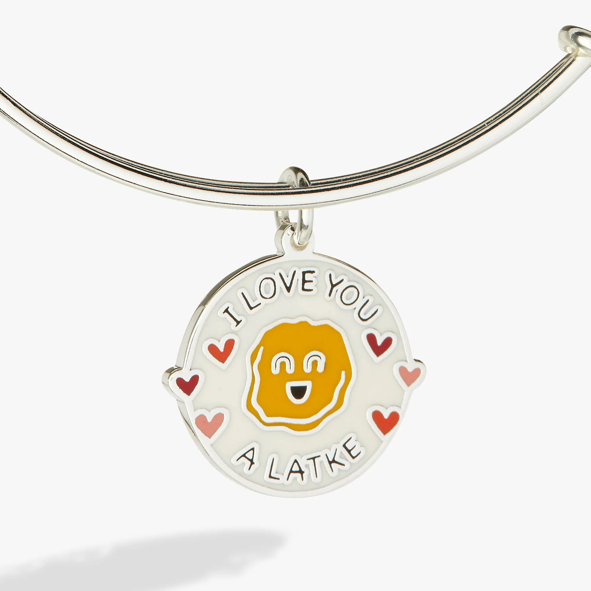 'I Love You a Latke' Charm Bangle