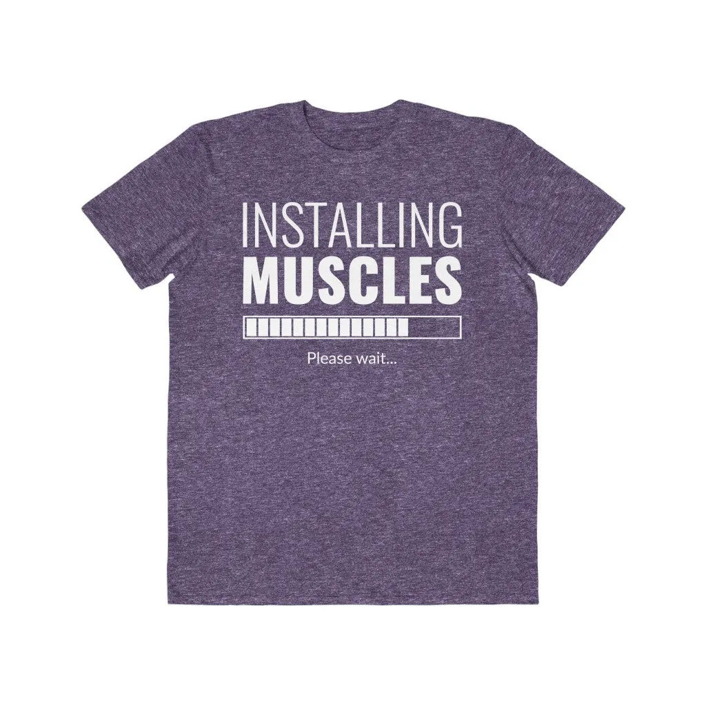 Installing Muscles, Men's Lightweight Fashion Tee