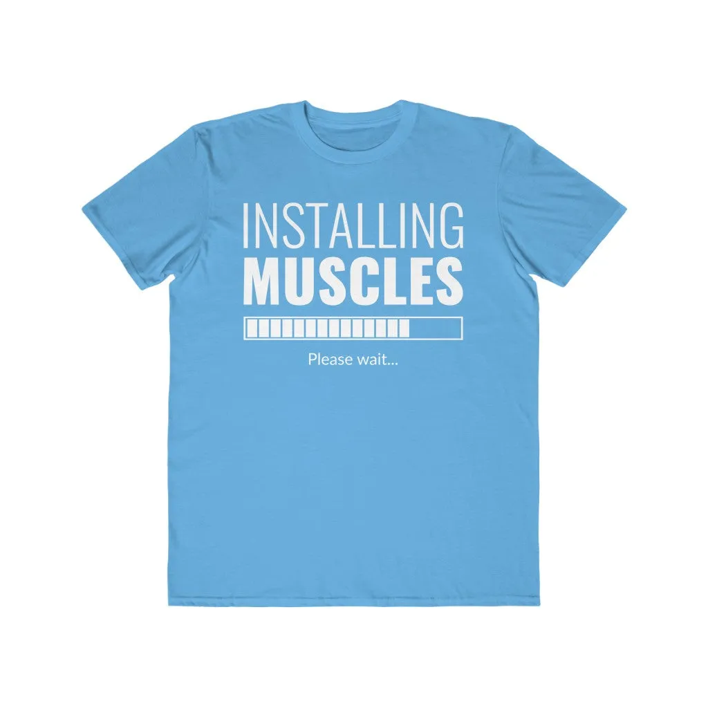 Installing Muscles, Men's Lightweight Fashion Tee