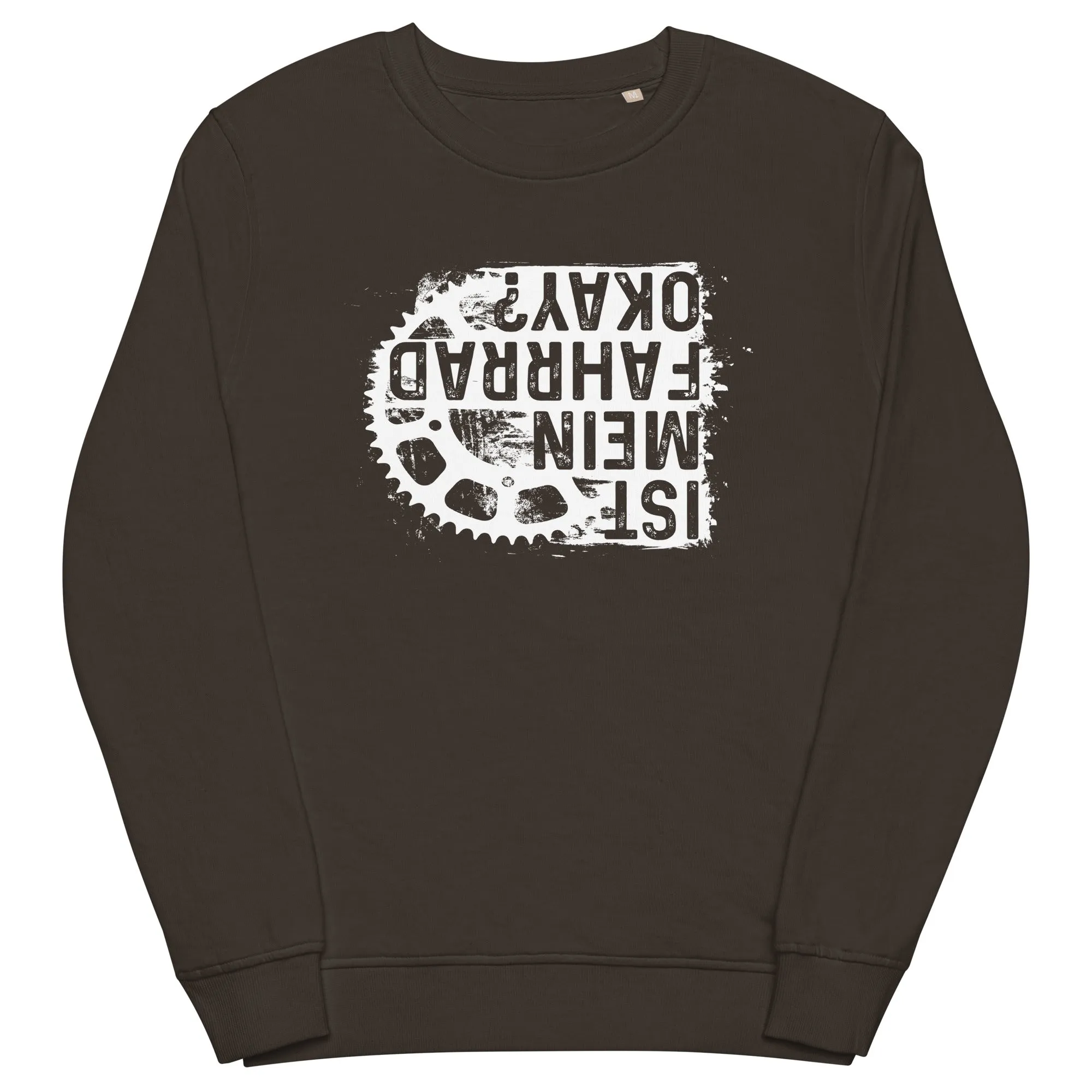 Ist mein Fahrrad okay - Unisex Premium Organic Sweatshirt