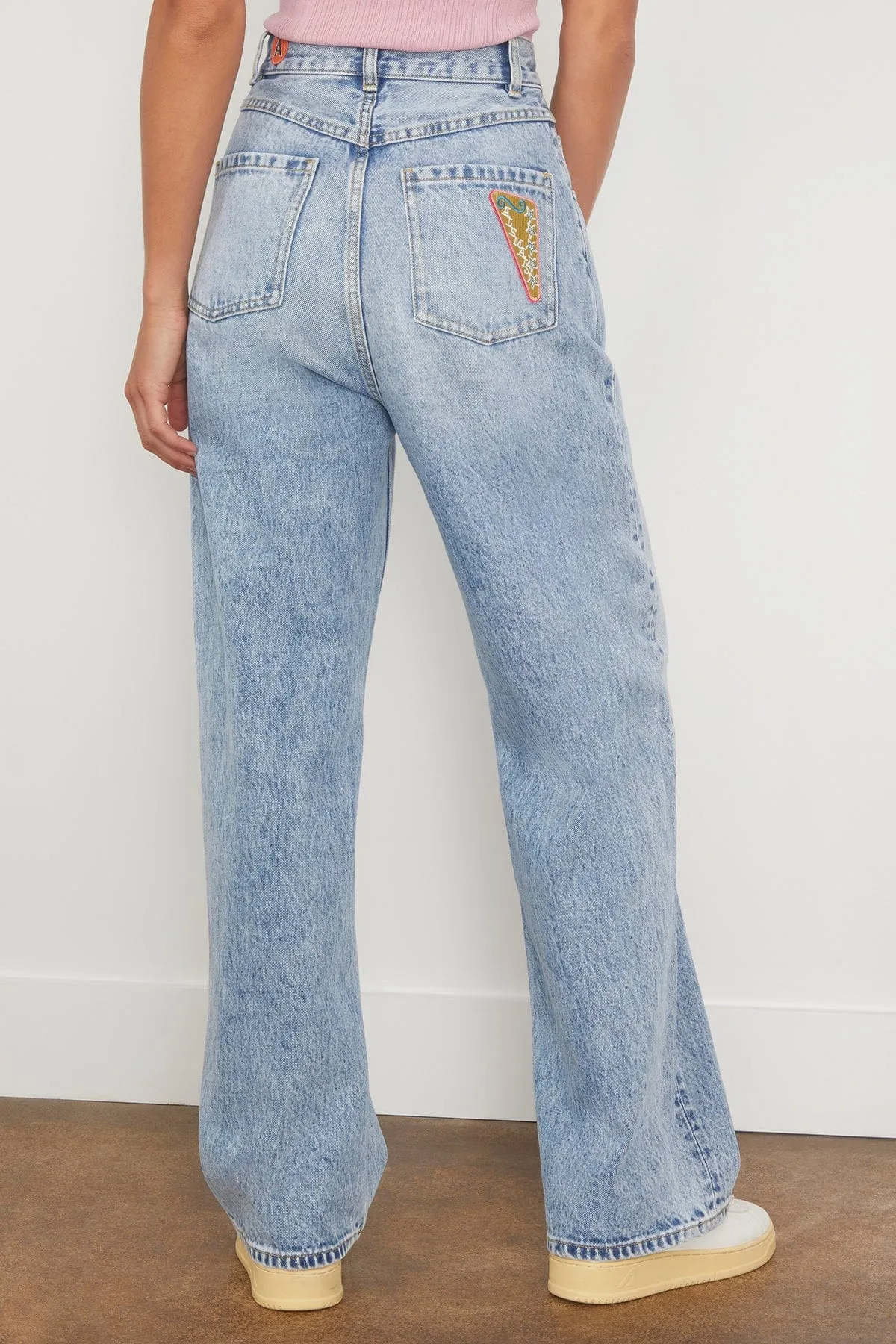 Jackpot Straight Leg Jeans in Denim Blue