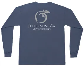 Jefferson, GA Long Sleeve Hometown Tee