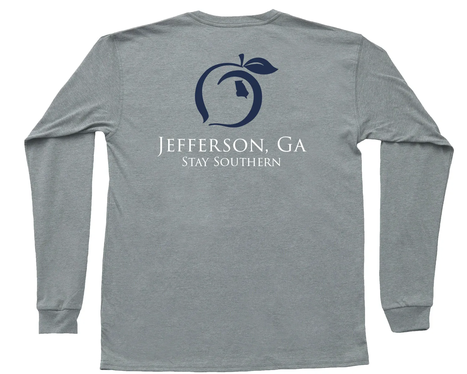 Jefferson, GA Long Sleeve Hometown Tee