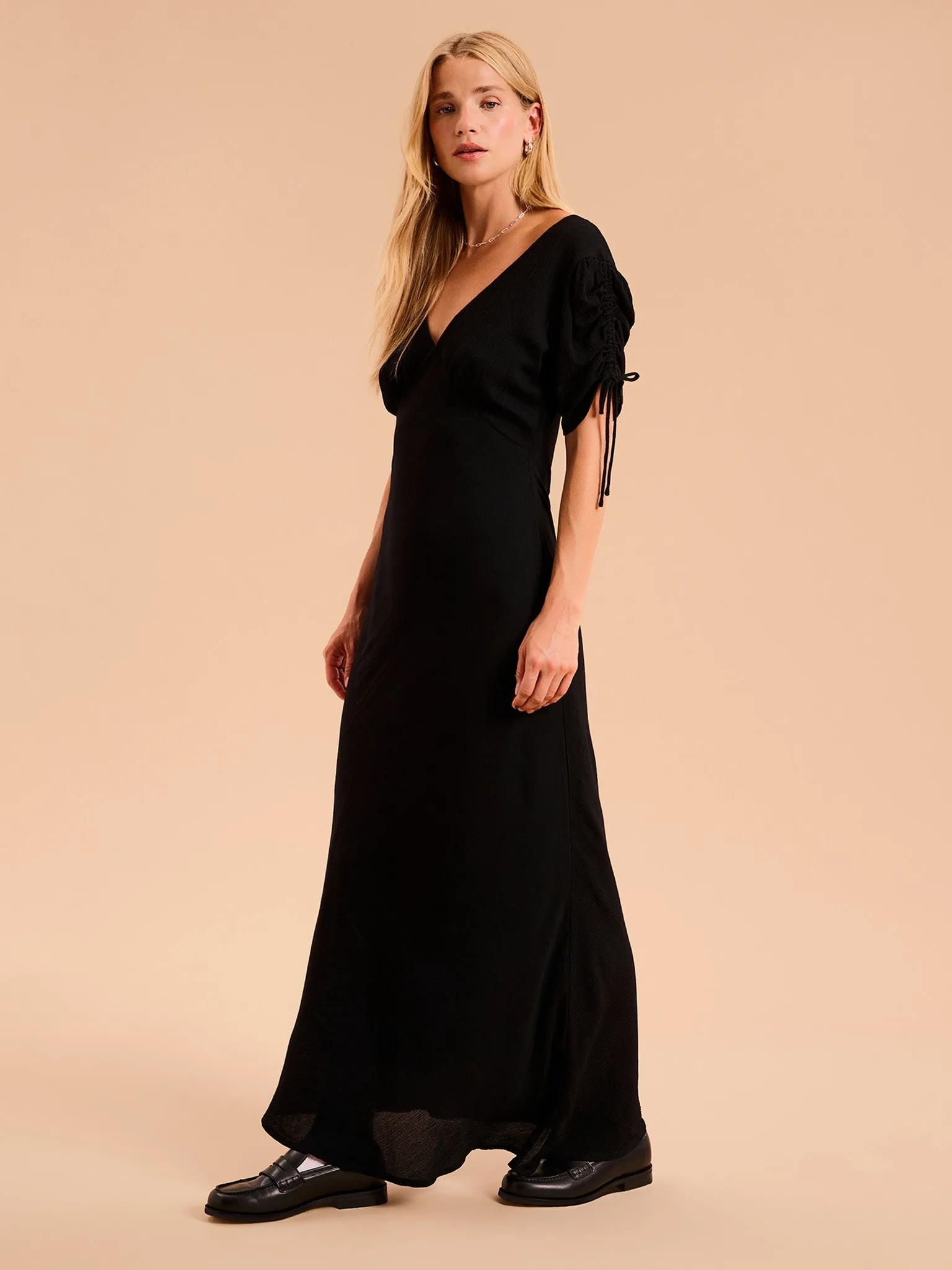 Jemima Midi Dress in Black