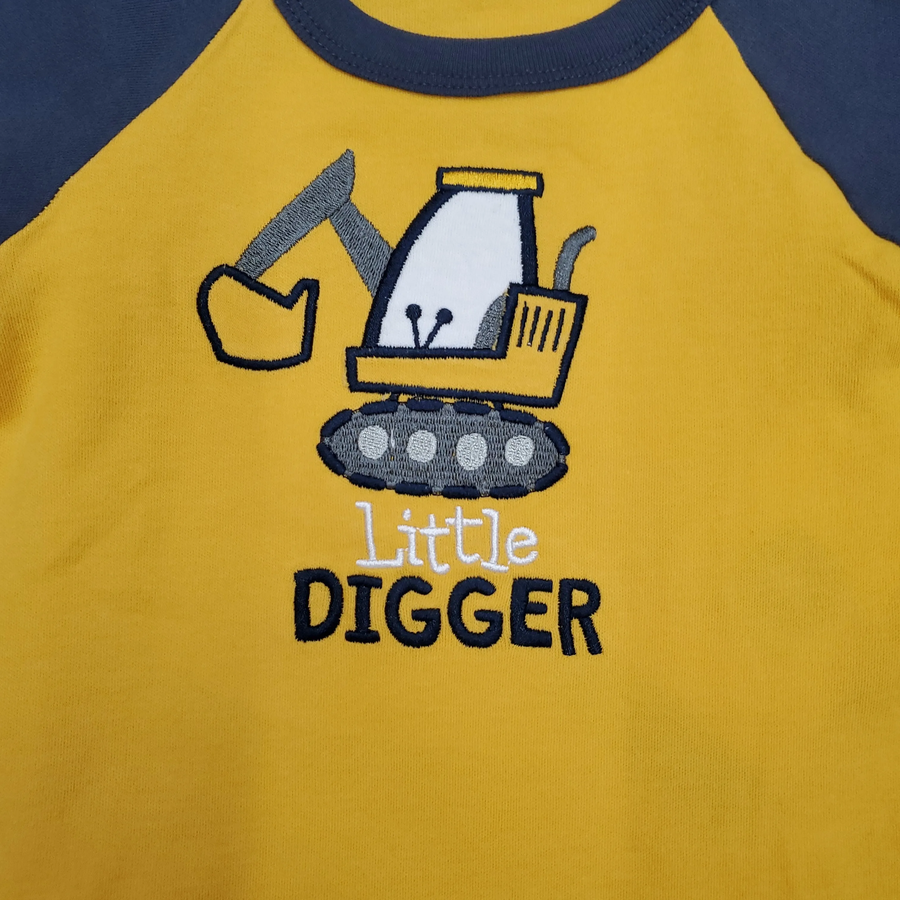 JOHN DEERE LITTLE DIGGER ONESIE