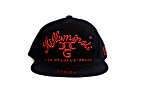 Killuminati – Man Made Virus Black/Red Flat Peak Snap Back