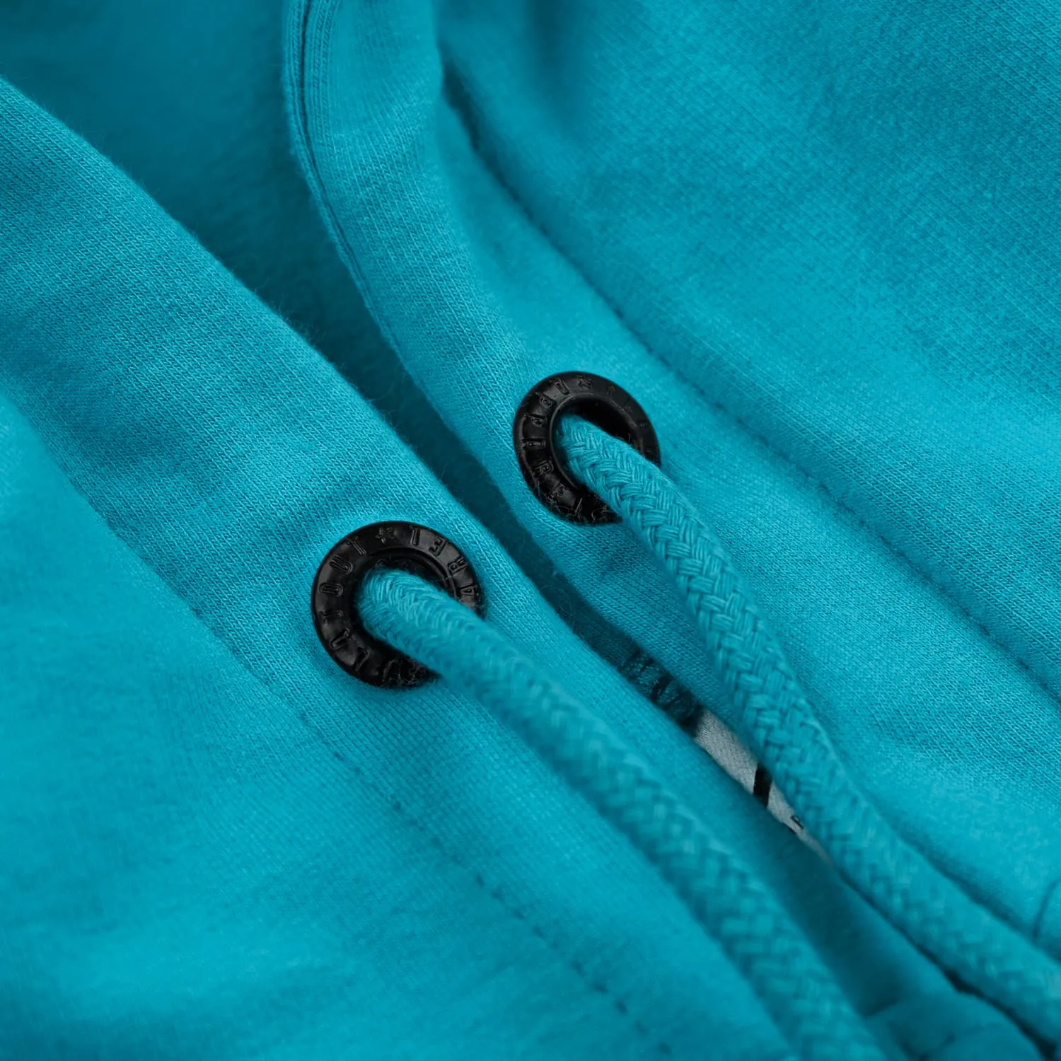 Kora Long Zipup Hoodie Turquoise