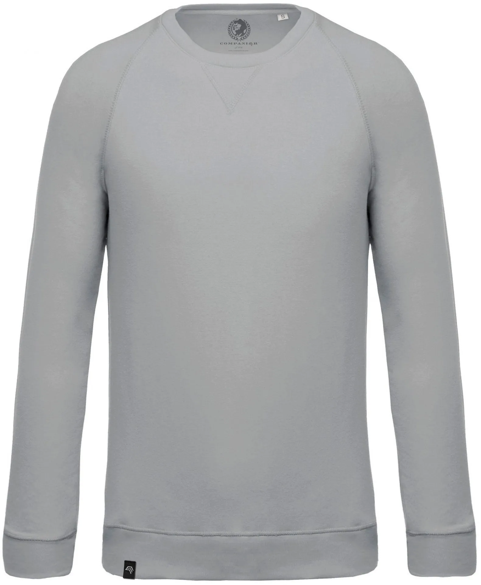 KRB K480 ― Bio-Baumwolle Sweatshirt - Snow Grau