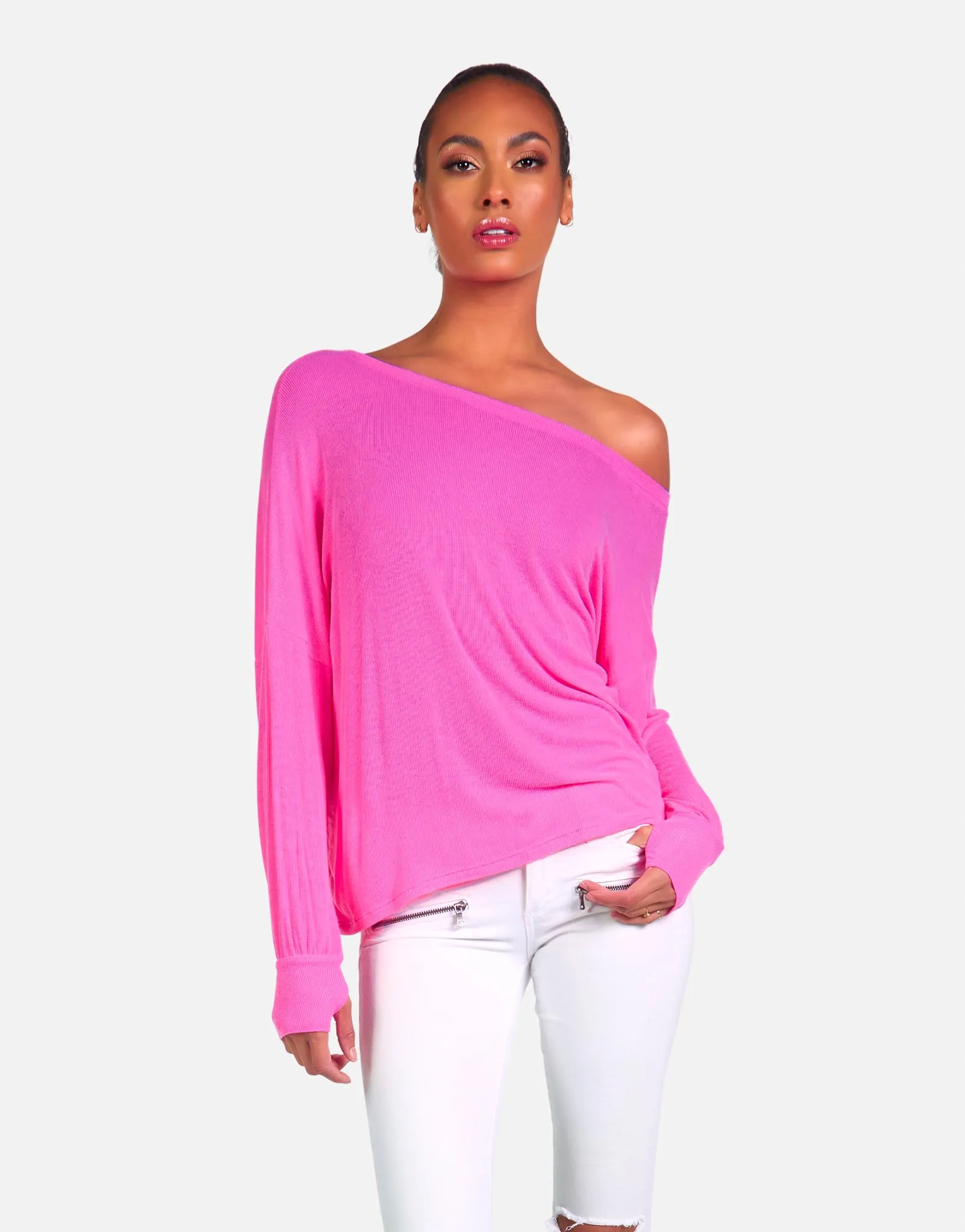 Kristopher Tee Neon Pink