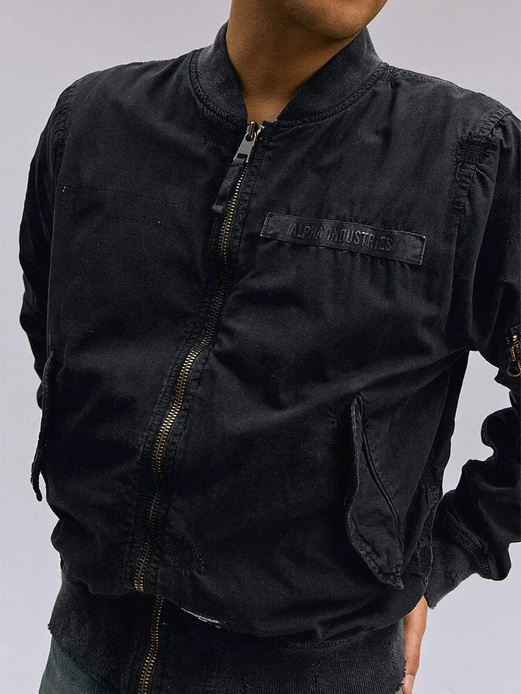 L-2B RIP AND REPAIR BOMBER JACKET