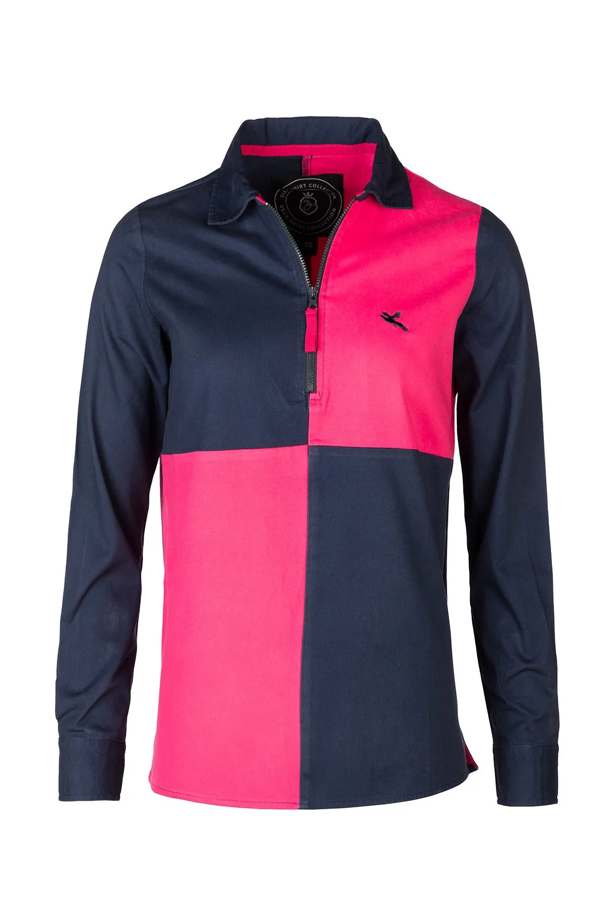 Ladies Quarter Zip Deck Shirt