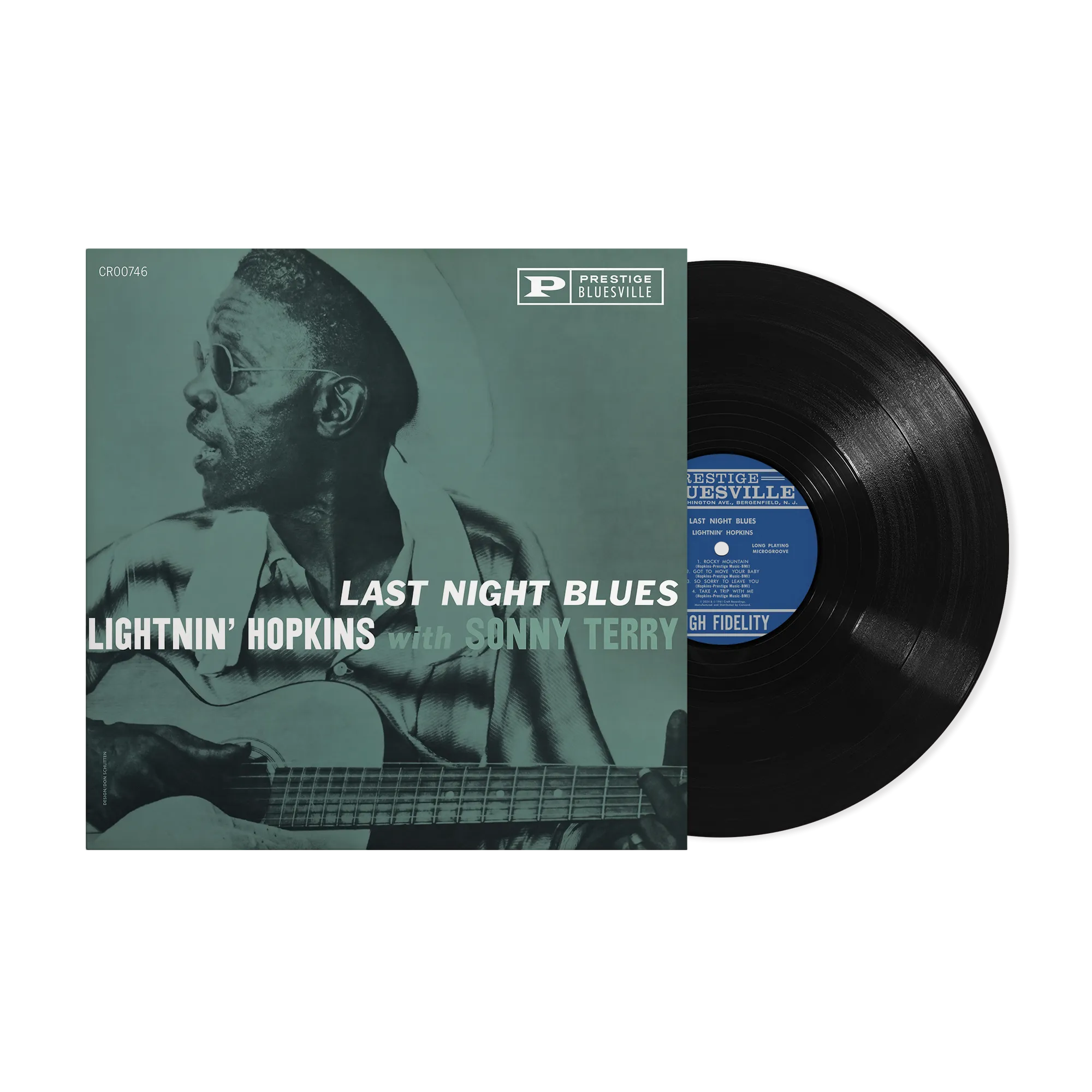 Last Night Blues (Bluesville Series) (LP)