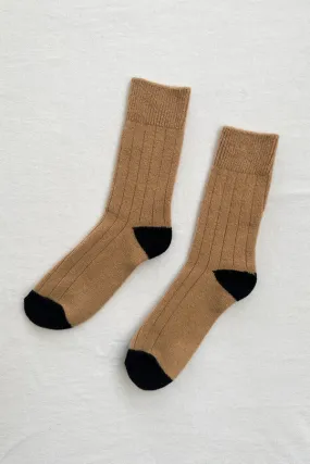 Le Bon Shoppe - Classic Cashmere Socks | Camel